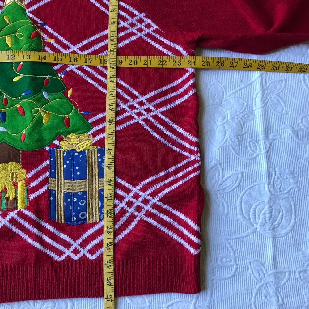 Jolly Sweaters Christmas sweater XL red white - Picture 6 of 6